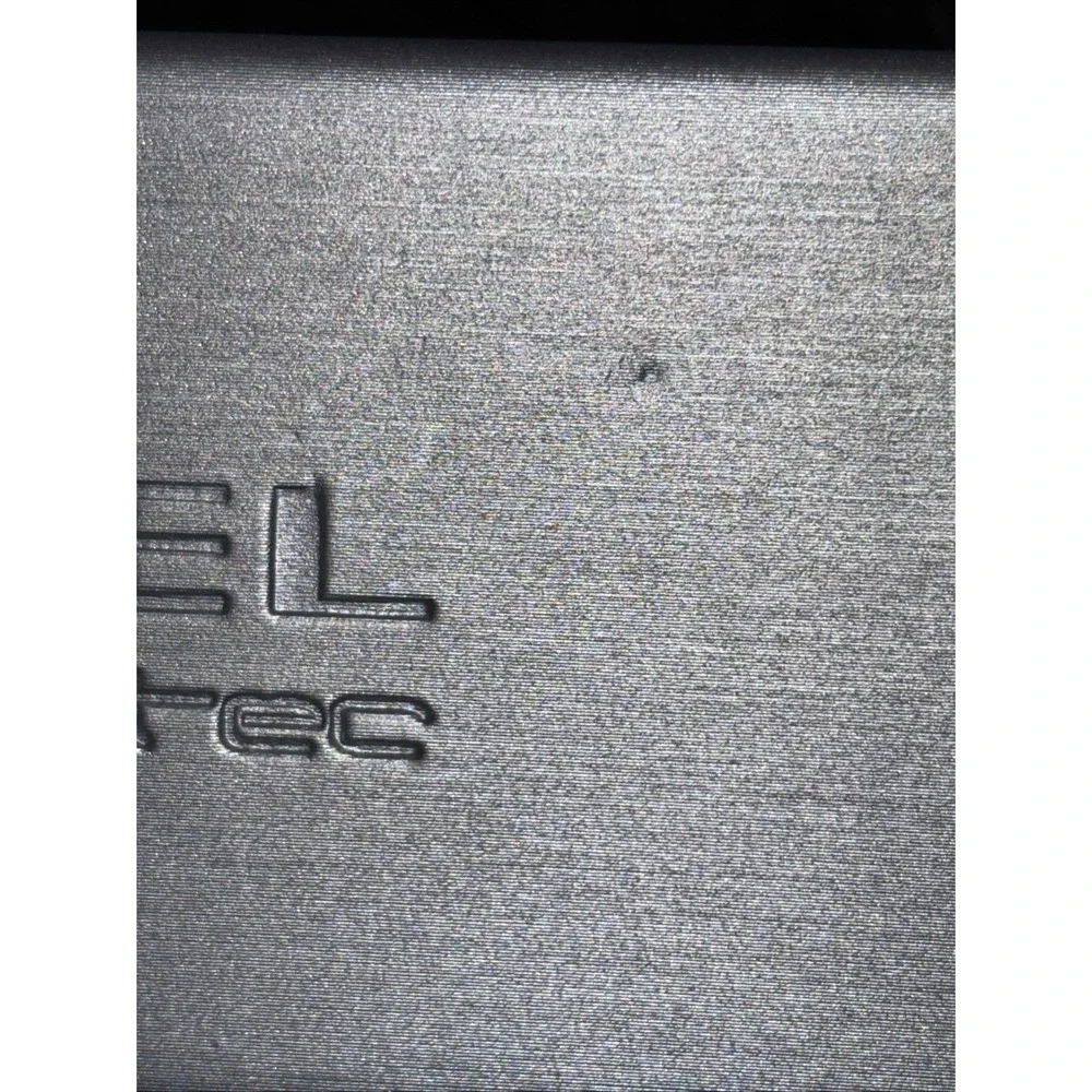 MOREL Lightec Designer Eyeglasses Hard Storage Clamshell Case Silver‎ EUC